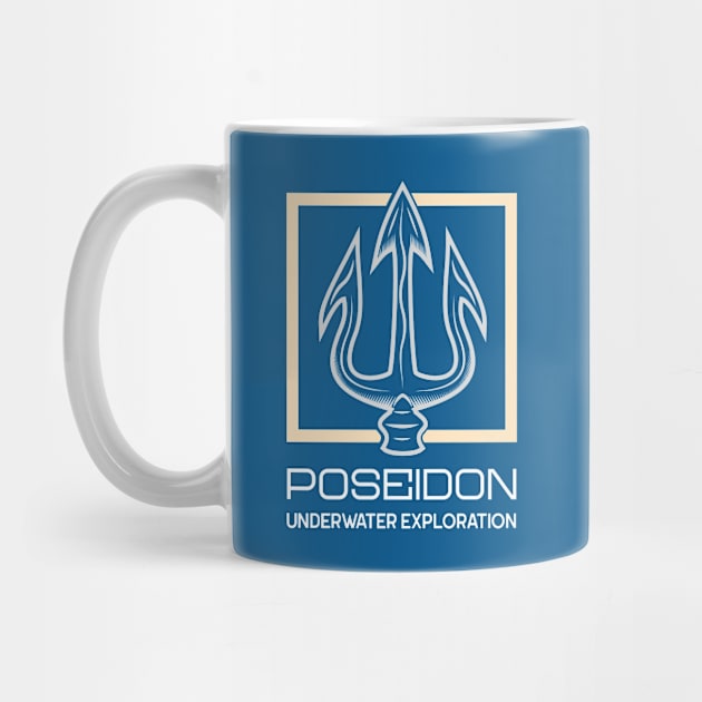 Poseidon Underwater Exploration by The Shirt Shack